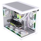 Orion Cube Xl 750W 80+ Bronze Power 6X Argb Fan Kumanda Ve Kontrolcü M-Atx Boş Bilgisayar Kasası Beyaz
