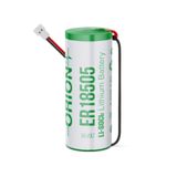 Orion ER18505 3.6V 4100mAh Li-SOCl₂ Lityum Pil + Molex 51005 Konnektör