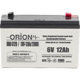 Orion ORN6120 Atex 6V 12AH BakıMsiz Kuru Akü