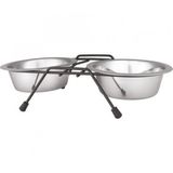 Oripet Ddwf2bcp 2qt 21 cm 1.89 lt Ayaklı İkili Metal Mama Kabı
