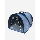 Oripet Kedi ve Köpek Için Deri Flybag Taşıma Çantası Fuşya 42X26X25 cm
