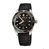 Oris 01 733 7707 4354-07 4 20 18 Divers Sixty Five Siyah Erkek Kol Saati