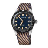 Oris 01 733 7720 4035-07 5 21 13 Divers Sixty Five Mavi Erkek Kol Saati