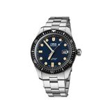 Oris 01 733 7720 4055-07 8 21 18 Divers Sixty Five Gri Çelik Erkek Kol Saati