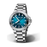 Oris 01 733 7732 4155-07 8 21 05PEB New Aquis Date Gri Çelik Erkek Kol Saati