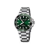 Oris 01 733 7766 4157-07 8 22 05PEB New Aquis Date Gri Çelik Erkek Kol Saati