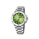 Oris 01 733 7787 4137-07 8 22 Aquis Date Taste Of Summer Gri Çelik Erkek Kol Saati