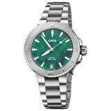 ORIS Aquis Bracenet 36.5mm Otomatik Saat, Tek beden, Mavi, Üniseks
