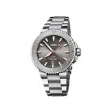 Oris Aquis Date 01 733 7730 4153-07 8 24 05PEB Gri Çelik Erkek Kol Saati