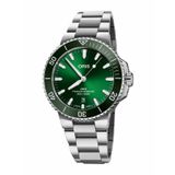 Oris Aquis Date 01 733 7787 4157-07 8 22 04PEB Gri Çelik Erkek Kol Saati