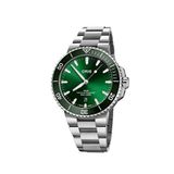 Oris Aquis Date 01 733 7789 4157-07 8 23 04PEB Gri Çelik Erkek Kol Saati