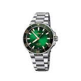 Oris Aquis Date Calibre Gümüş Çelik Erkek Kol Saati - Yeşil