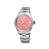 Oris Divers Sixty-five Cotton Candy Rosa 01 733 7771 4058-07 8 Gri Çelik Kadın Kol Saati - Pembe