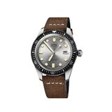 Oris Divers Sixty-five Kahverengi Deri Erkek Kol Saati 01 733 7720 4051-07 5 21 02 - Gümüş