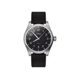 Oris Propilot Date Deri Erkek Kol Saati - Siyah