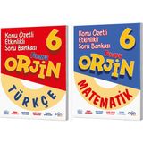 Orjin 6. Sınıf Türkçe & Matematik Soru Bankası