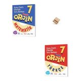 Orjin 7. Sınıf Maarif Matematik ve Türkçe Konu Özetli Etkinlikli Soru Bankası + Telefon standı