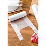 Orjin Dayanıklı Orta Boy Rulo Market Poşeti – 23X45 Cm, Şeffaf, Dayanıklı ve Gıda ile Temasa Uygun - Şeffaf Gıda Uyumlu