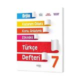 Orjin Okul 2024 6. Sınıf Türkçe Kazanım Odaklı Defteri