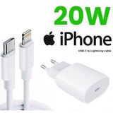 Orjinal Apple Iphone 13 20W Hızlı Şarj Aleti Seti Usb-C Mhje3tu-A + Mqgj2zm/A (Kablo Dagil) A20wk0341