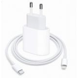 Orjinal Apple İphone 13 Pro 20W Hızlı Şarj Aleti Seti Usb-C Mhje3tu-A + Mqgj2zm/A (Kablo Dagil) Aplee20w00472