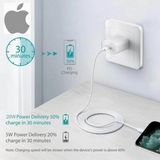 Orjinal Apple İphone 13 Pro 20W Hızlı Şarj Aleti Seti Usb-C Mhje3tu-A + Mqgj2zm/A (Kablo Dagil) Aplee20w00913