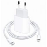 Orjinal Apple İphone 7 Plus 20W Hızlı Şarj Aleti Seti Usb-C Mhje3tu-A + Mqgj2zm/A (Kablo Dagil) Aplee20w00462