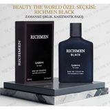 Orjinal Bandrollü Richmen Black Gabrini For Man 100 Ml Etkileyici Ve Kalıcı Erkek Parfümü