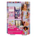 Orjinal Barbie Dondurma Dükkanı Oyun Seti