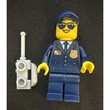 Orjinal Lego Minifigür City Police Woman With Radio