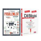 Orjinal Mikro TYT Problemler ve AKM Dil Bilgisi Soru Bankası Seti 2 Kitap