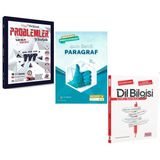 Orjinal Orijinal Mikro Tyt Problemler Fasikülü Antrenman Altı Üstü Paragraf ve Akm Dil Bilgisi Soru Bankası Seti 3 Kitap
