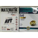 Orjinal Orijinal Yayınları Mikro Ayt Matematik Soru BANKASI+15X40 Ayt Matematik Denemesi