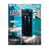 Orjinal Tonex Iphone 15 / 16 Pro Max Uyumlu 60w Hızlı Şarj Kablosu 1 Metre Siyah Renk
