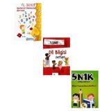 Orka 1. Sınıf İşlem ve Problem Defteri + Dil bilgisi Defteri + Masal Tamamlama 3 lü Set