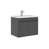 Orka Arno 65 Cm Kapaklı Lavabolu Banyo Alt Dolabı Beyaz
