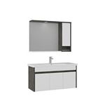 Orka Aydos 100 Cm Banyo Dolabı Takım Beyaz