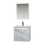 Orka Bafa 80 Cm Banyo Dolabı Takım Beyaz