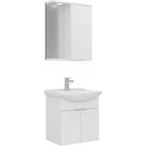 Orka Banyo Dolabı Purus 55 Asma Banyo Dolabı Takımı (Spot Aynalı)
