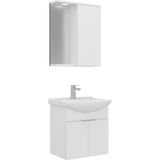 Orka Banyo Dolabı Purus 55 Asma Banyo Dolabı Takımı (Spot Aynalı)