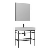 Orka Capetown 80 Cm Beyaz Banyo Dolabı Takımı