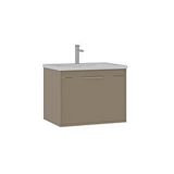 Orka Clay 65 Cm Lavabolu Banyo Alt Dolabı Bej