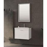 Orka Clay 80 CM Beyaz Banyo Dolabı Takımı