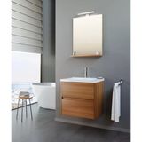 Orka Düden 65 Cm Mdf Çekmeceli Teak Banyo Dolabı Takımı