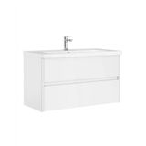 Orka Düden 80 Cm Mdf Çekmeceli Beyaz Banyo Dolabı Alt Modül Lavabo