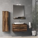 Orka Galia 100 cm Mdf Ella Banyo Dolabı Takımı