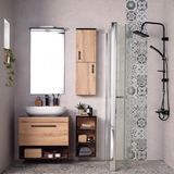 Orka Knidos 90 cm Legnano Banyo Dolabı Takımı ve Boy Dolabı
