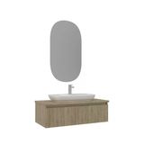 Orka Lentia 100 Cm Meşe Banyo Dolabı Takımı
