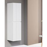 Orka Likya 40 Cm Banyo Boy Dolabı Mat Beyaz