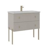 Orka Milazzo 80 Cm Callisto Ayaklı Banyo Dolabı Alt Modül Lavabo